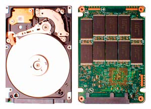 Установить SSD и HDD